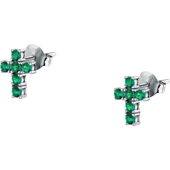 Boucles d'Oreilles Femme Morellato Tesori SAIW218 en Argent 925‰ avec Zircons Cubiques