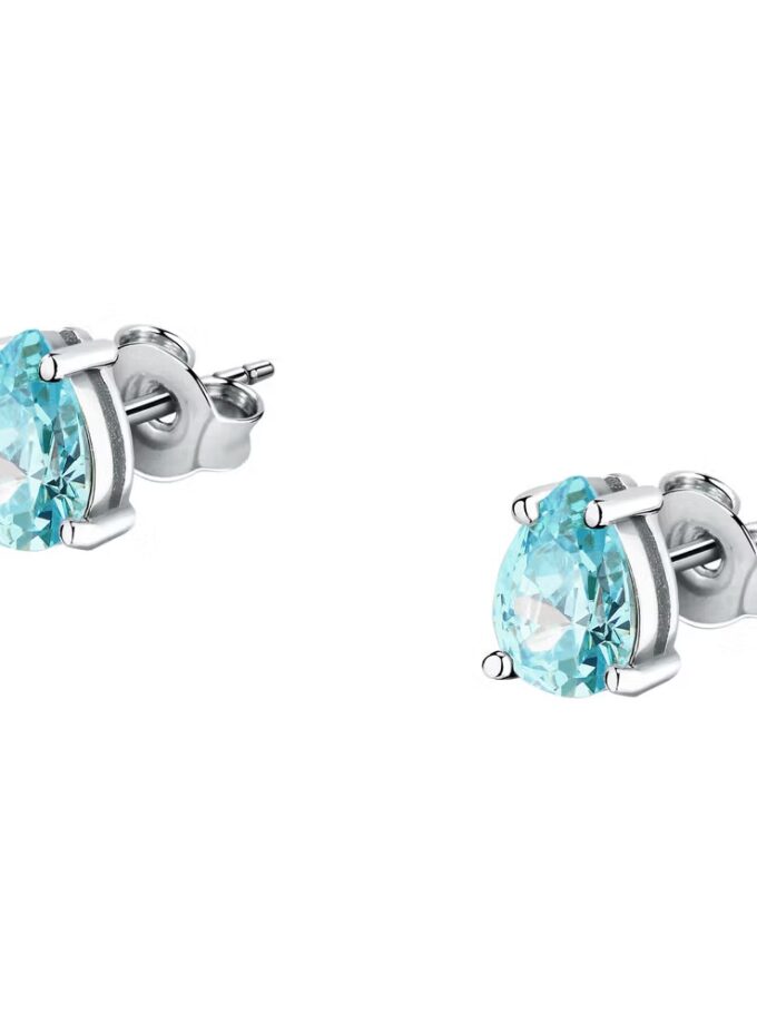 morellato saiw95 boucles d'oreilles Élégantes en argent avec fermoir à pression