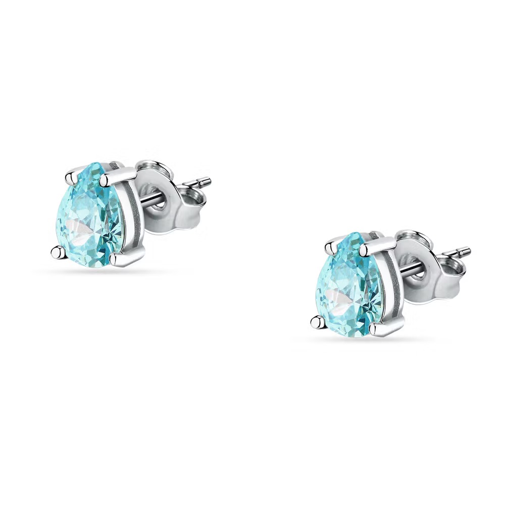 morellato saiw95 boucles d'oreilles Élégantes en argent avec fermoir à pression