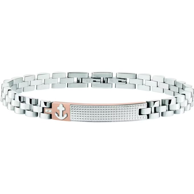 bracelet sector sadq37 en blanc avec boucle de bijoux design moderne et durable