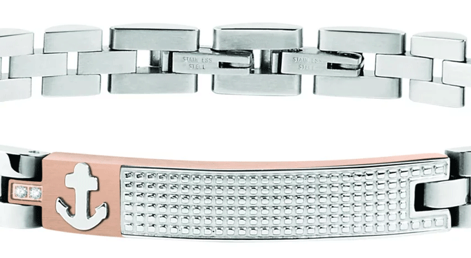 Bracelet Sector SADQ37 en Blanc avec Boucle de Bijoux - Design Moderne et Durable