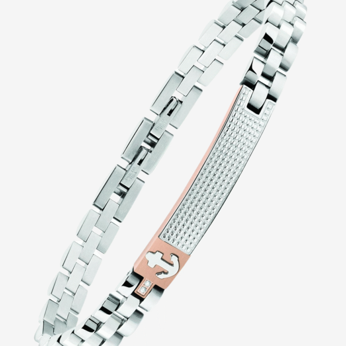 Bracelet Sector SADQ37 en Blanc avec Boucle de Bijoux - Design Moderne et Durable