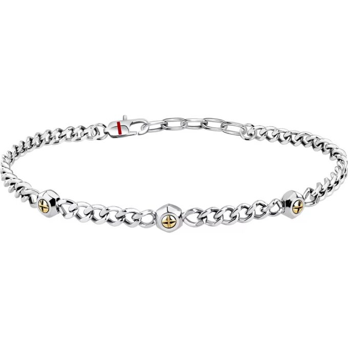 bracelet sector szs128 en argent et air design moderne pour homme