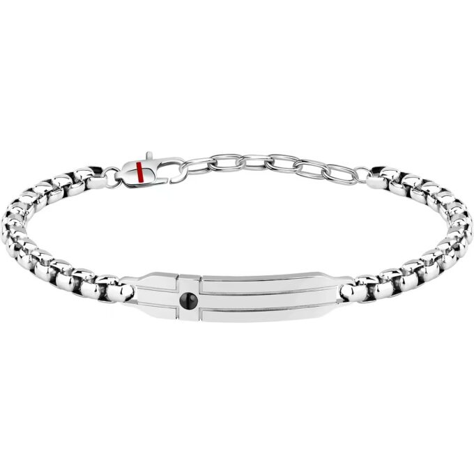 bracelet sector szs125 en argent design moderne et durable pour homme