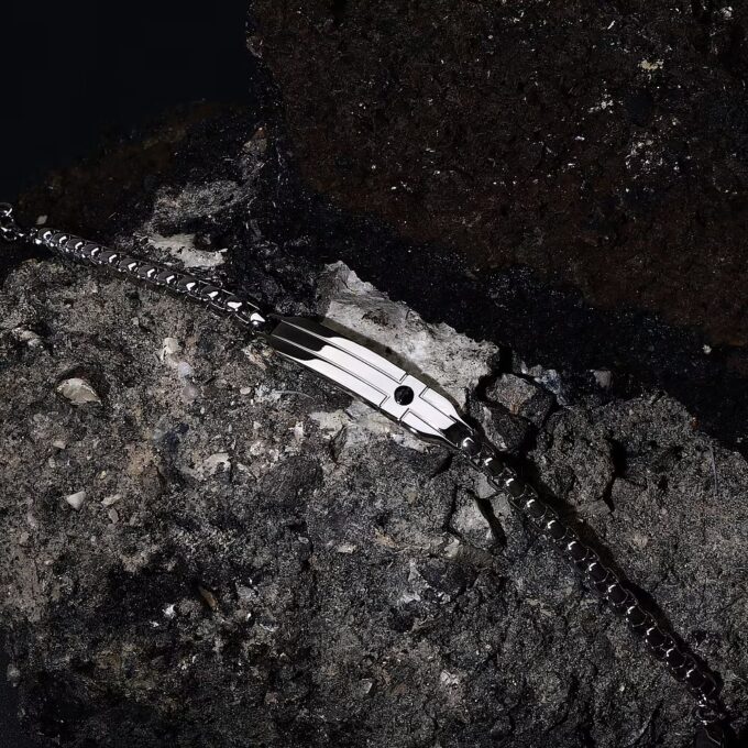 Bracelet Sector SZS125 en Argent - Design Moderne et Durable pour Homme