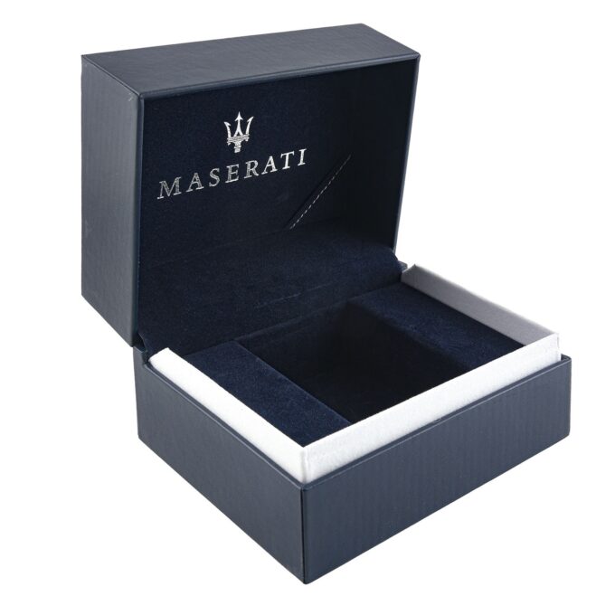 Montre Homme Maserati Sorpasso – R8823124002 – Automatique – Cadran 42 mm Bleu avec Cœur Ouvert – Bracelet Acier Argenté – Boucle Déployante – Verre Minéral – Étanchéité 100 Mètres (10 ATM) – Garantie 2 Ans – Design Sportif et Chic