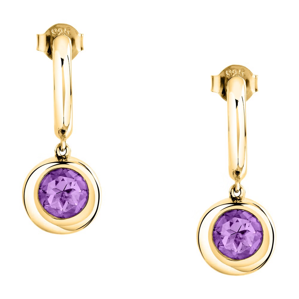 morellato boucles d'oreilles femme en argent 925 recyclé doré, pendentifs, collection tesori eterni saxn16