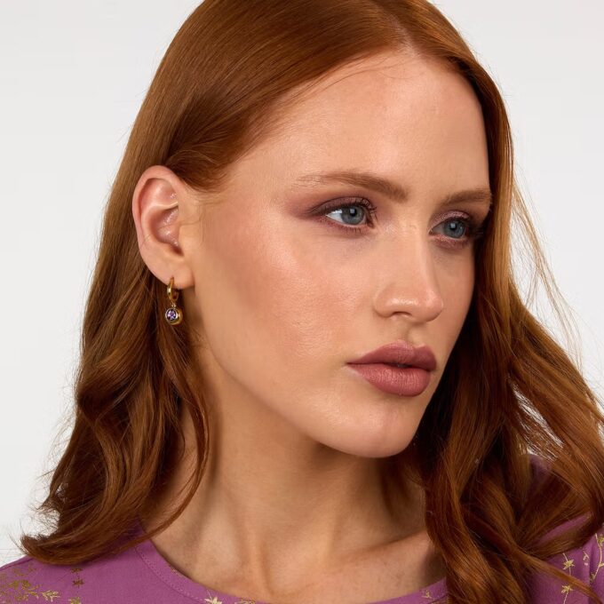 MORELLATO Boucles d'Oreilles Femme en Argent 925 Recyclé Doré, Pendentifs, Collection TESORI ETERNI - SAXN16