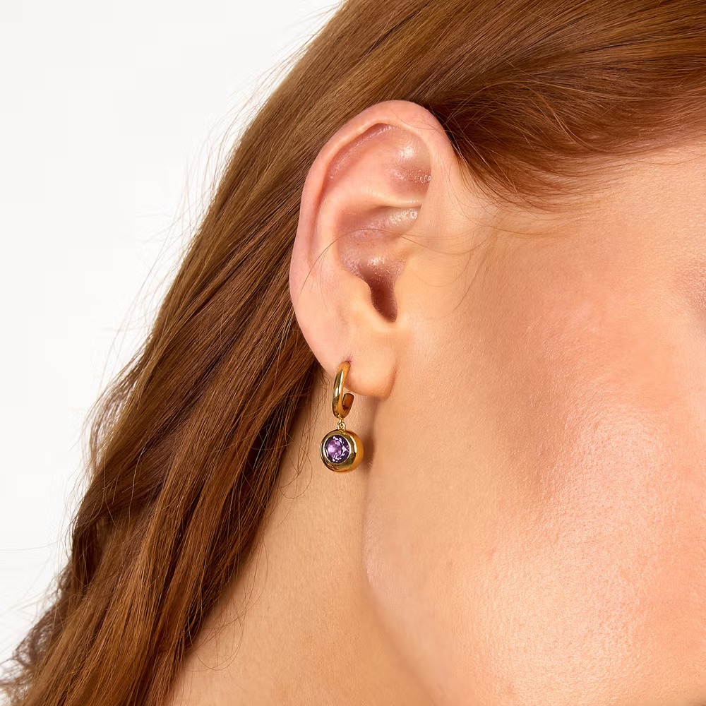 morellato boucles d'oreilles femme en argent 925 recyclé doré, pendentifs, collection tesori eterni saxn16