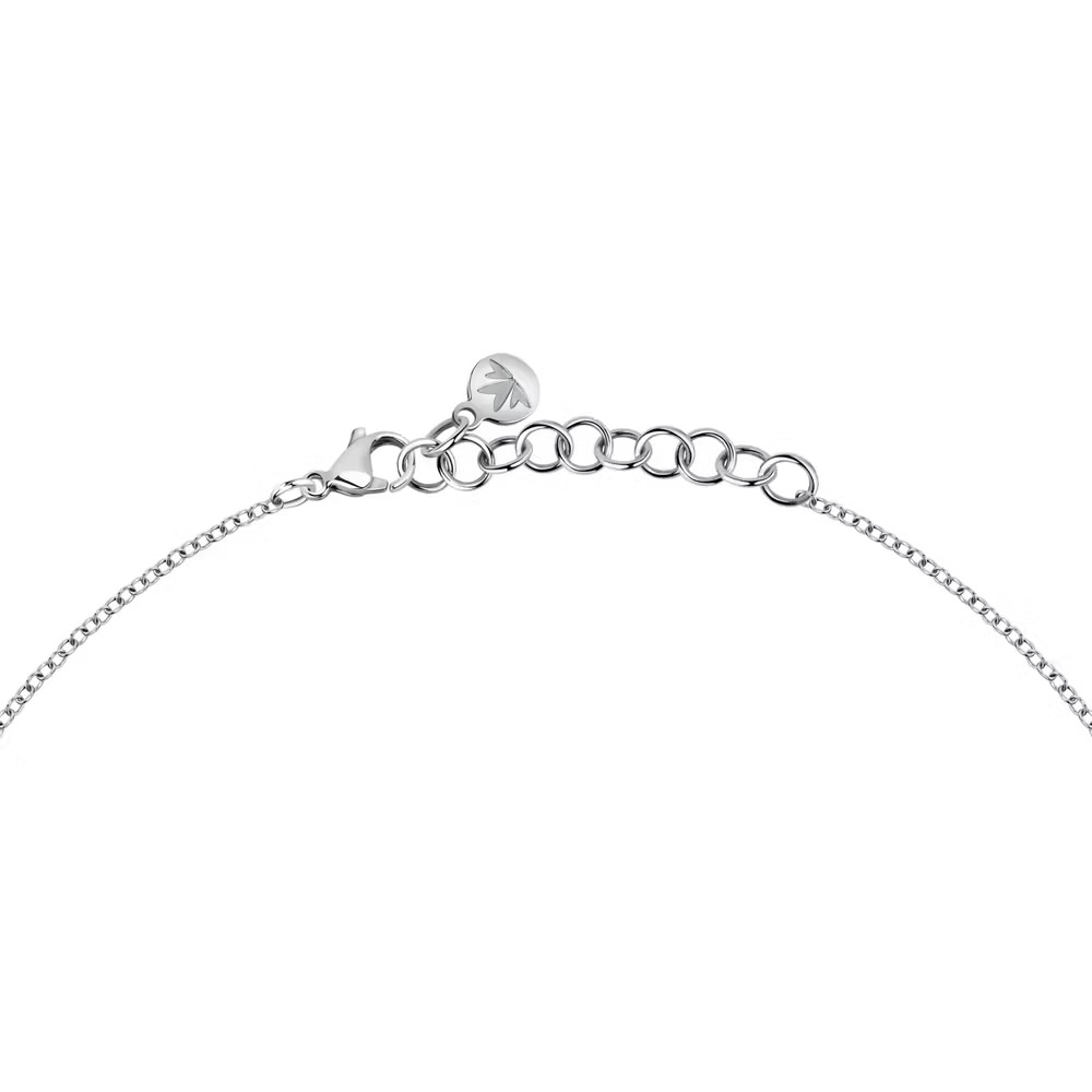 pendentif morellato savy15 Élégance quotidienne en argent et cristaux modèle penché pour femme