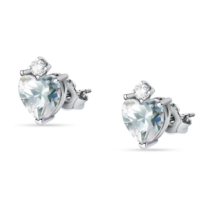 Boucles d'Oreilles Femme Morellato Tesori SAIW162 - Argent 925‰ avec Zircon Blanc - Modèle Wolf
