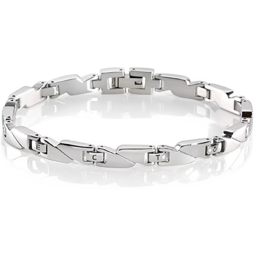 bracelet sector sli59 look masculin en acier hypoallergénique idéal pour un usage quotidien
