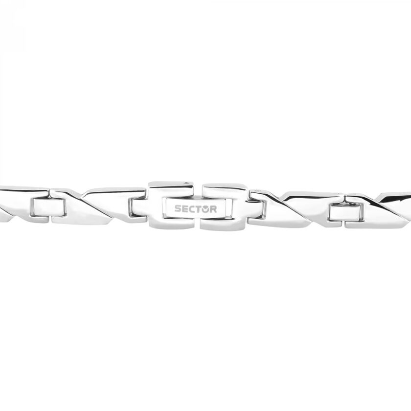 bracelet sector sli59 look masculin en acier hypoallergénique idéal pour un usage quotidien