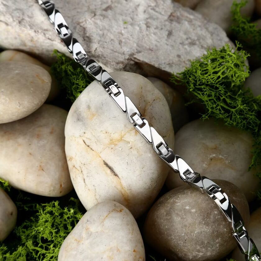 bracelet sector sli59 look masculin en acier hypoallergénique idéal pour un usage quotidien