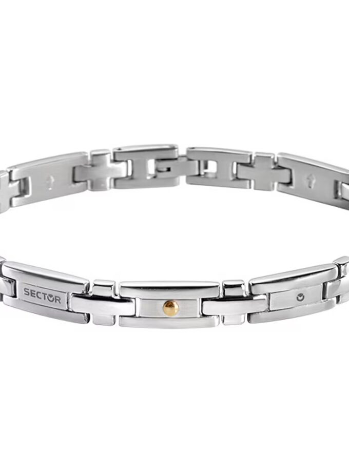 bracelet homme sector basic sli57 inoxydable 22 cm avec boucle de bijoux