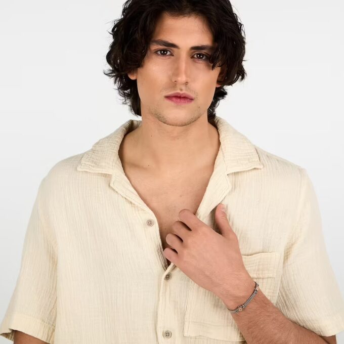 Bracelet Sector Bandy SADQ35 - Design Raffiné en Acier Inoxydable pour Homme - Garantie 2 Ans