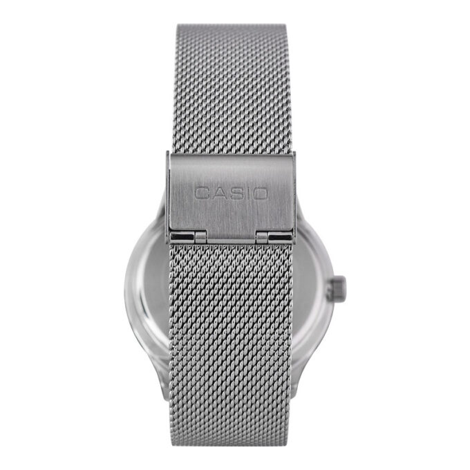 Montre Homme Casio - Élégance Classique avec Cadran Noir et Bracelet en Acier - MTP-E710M-1AVDF