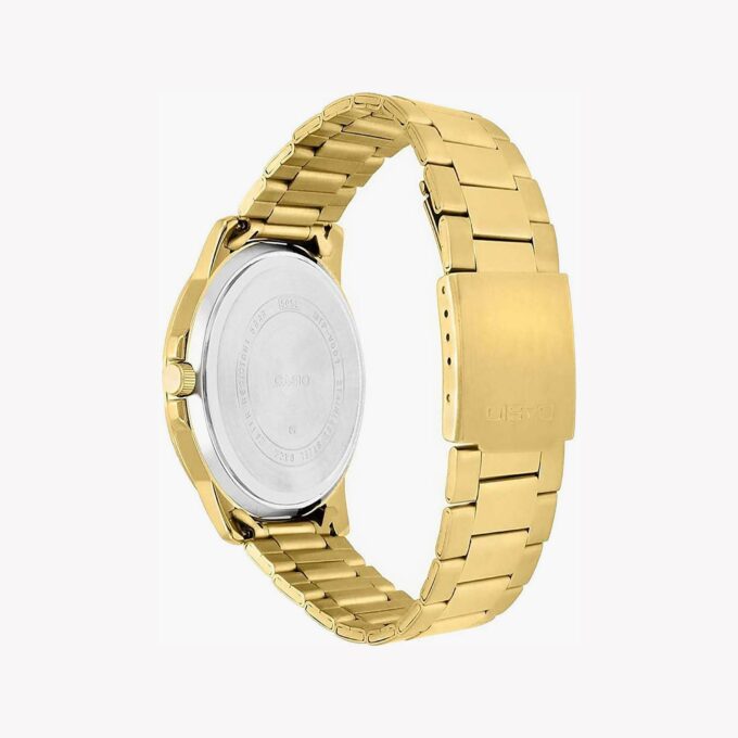 Montre Casio MTP-VD01G-1CVUDF - Homme - Quartz, Résistance à lEau 50m, Verre Minéral, Cadran Noir - Acier Inoxydable - Argent - MTP-VD01G-1CVUDF