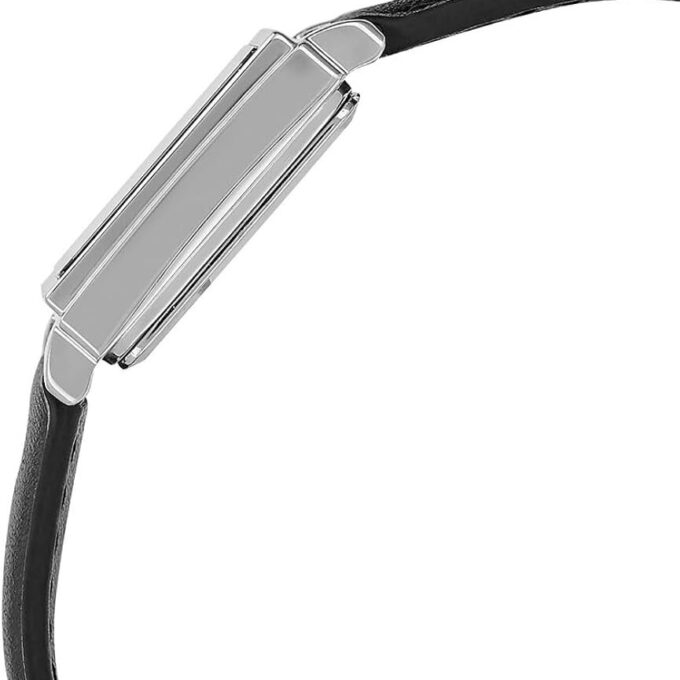 Montre Élégante Casio LTP-E176L-1AVDF - Femme - Analogique, Résistance à lEau 30m, Affichage Date, Précision ±20s/mois - Acier Inoxydable/Bracelet Cuir - Noir - LTP-E176L-1AVDF