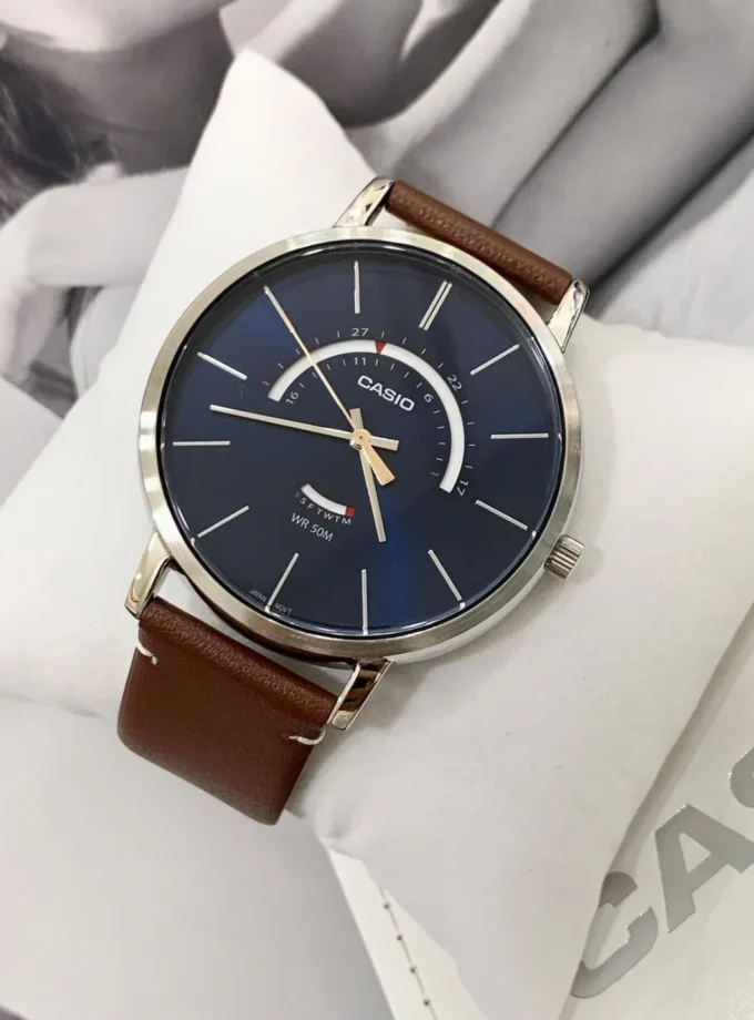 aiwatch_MTP-B105L-2AVDF - Casio MTP-B105L-2AVDF - Montre Homme au Design Sophistiqué avec Index Luminescents