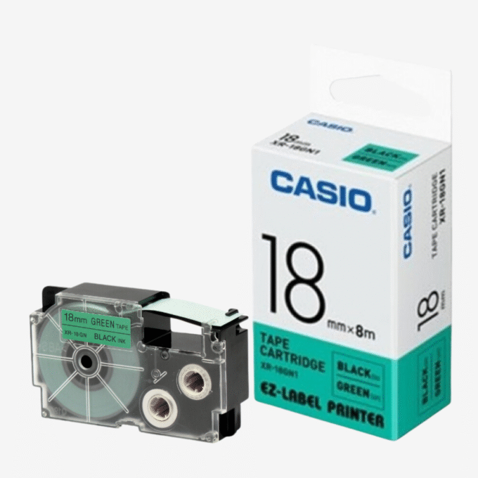 Cartouche Cassette à Ruban - 18mm - XR-18GN