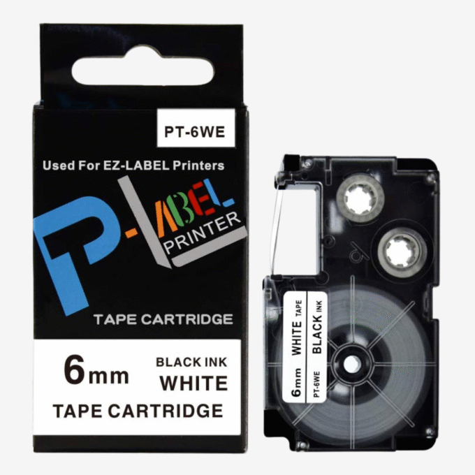 Cartouche Cassette à Ruban – 6mm - XR-6WE