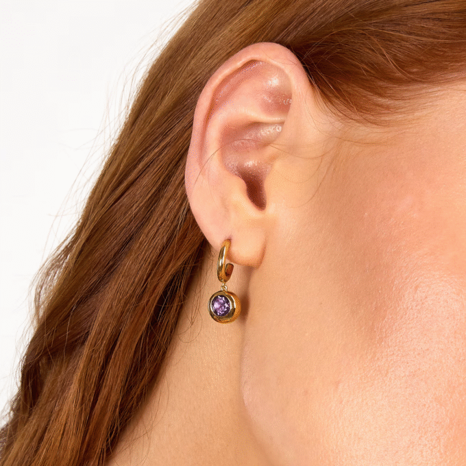 MORELLATO Boucles d'Oreilles Femme en Argent 925 Recyclé Doré, Pendentifs, Collection TESORI ETERNI - SAXN16