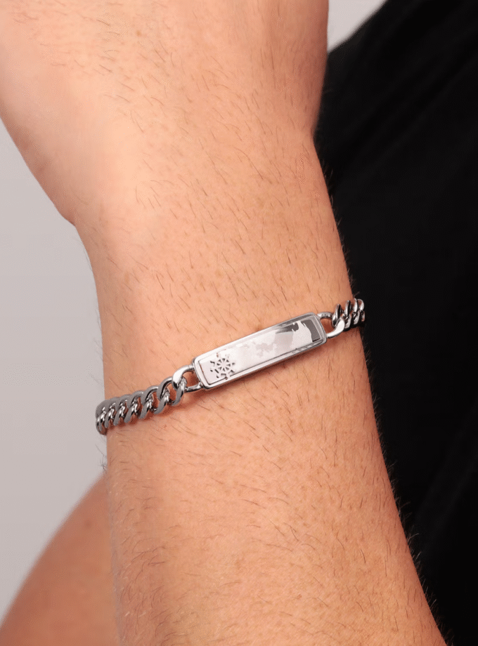 Bracelet Homme Sector No Limits SAGJ18 - Acier Inoxydable - 22 cm en Argent