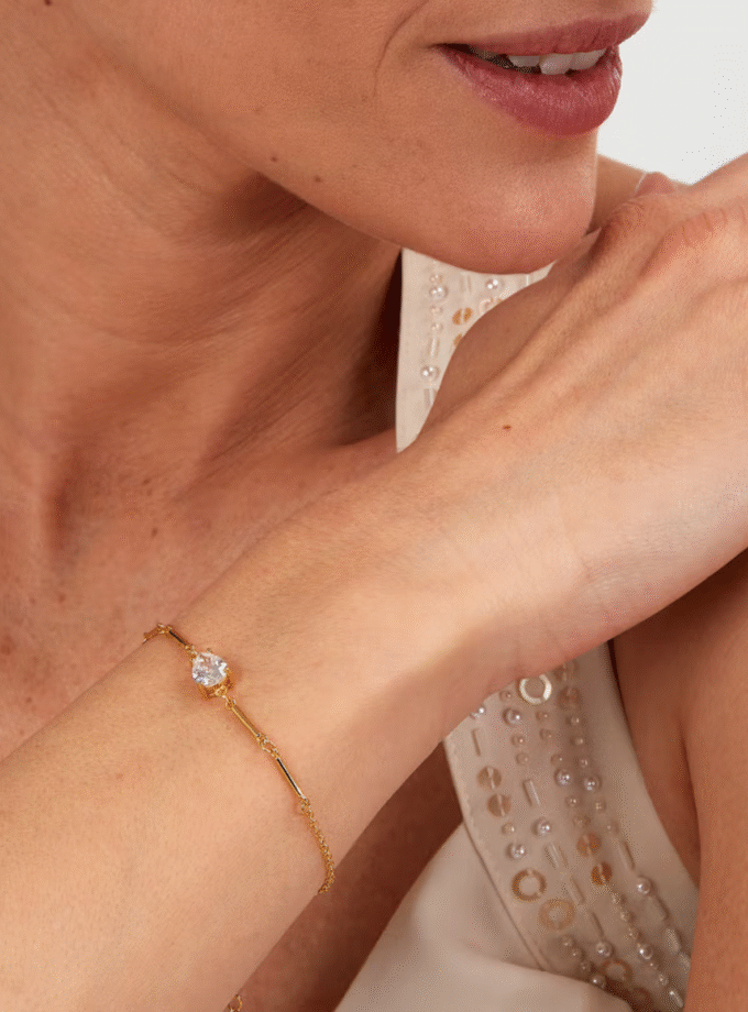 Bracelet Bijoux Femme - Morellato - Design élégant, Ajustable, Résistant, Confortable - Acier inoxydable - Argenté - Réf. SAIW209