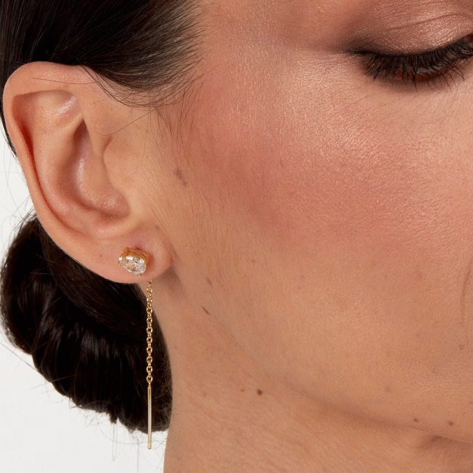 Boucles d’oreilles élégantes - Morellato - Femme - Design moderne, Légères, Hypoallergéniques, Finition brillante - Acier inoxydable - Argenté - Réf. SAIW208