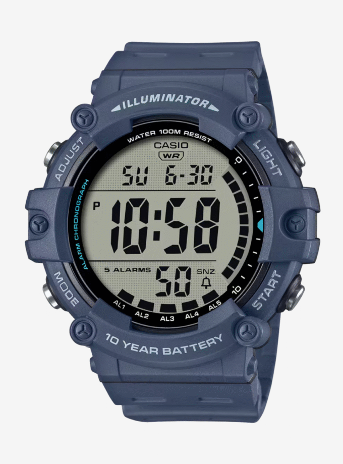 CASIOCasio AE-1500WH-2AVDF - Montre Multifonctionnelle avec Durée de Batterie de 10 Ans