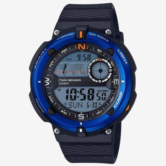 Montre Casio SGW-600H-2ADR - Idéale pour la Plongée avec Fonctionnalités Avancées