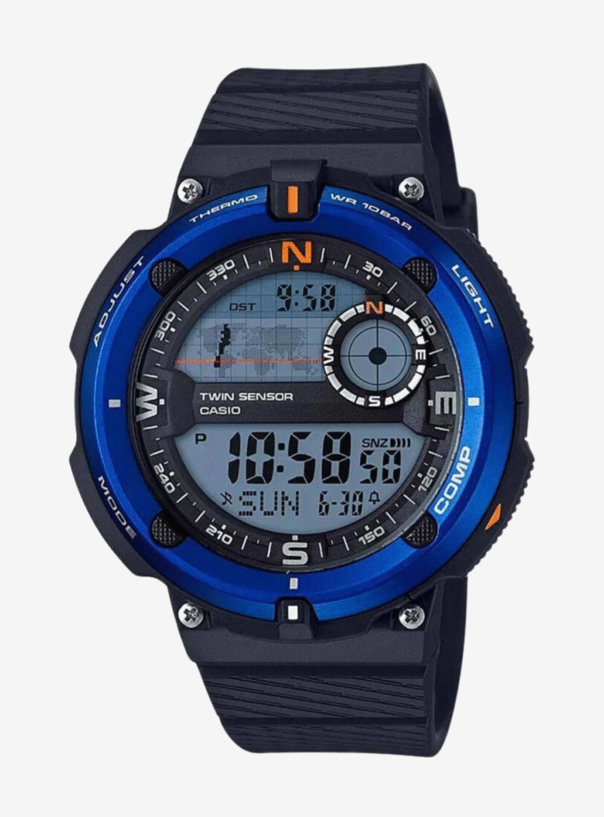 Montre Casio SGW-600H-2ADR - Idéale pour la Plongée avec Fonctionnalités Avancées