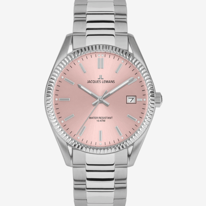 Montre Jacques Lemans Derby 50-4G - Résistance à l'Eau de 10 ATM et Design Raffiné