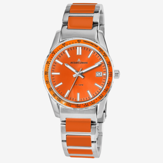 Jacques Lemans 1-2060L - Montre Femme Mixte Résistante à l'Eau de 10 ATM