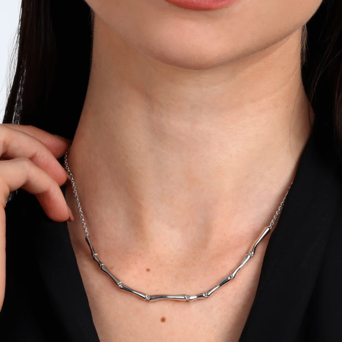 Collier Femme Morellato Essenza SAWA08 en Argent 925‰ avec Extension de 7 cm