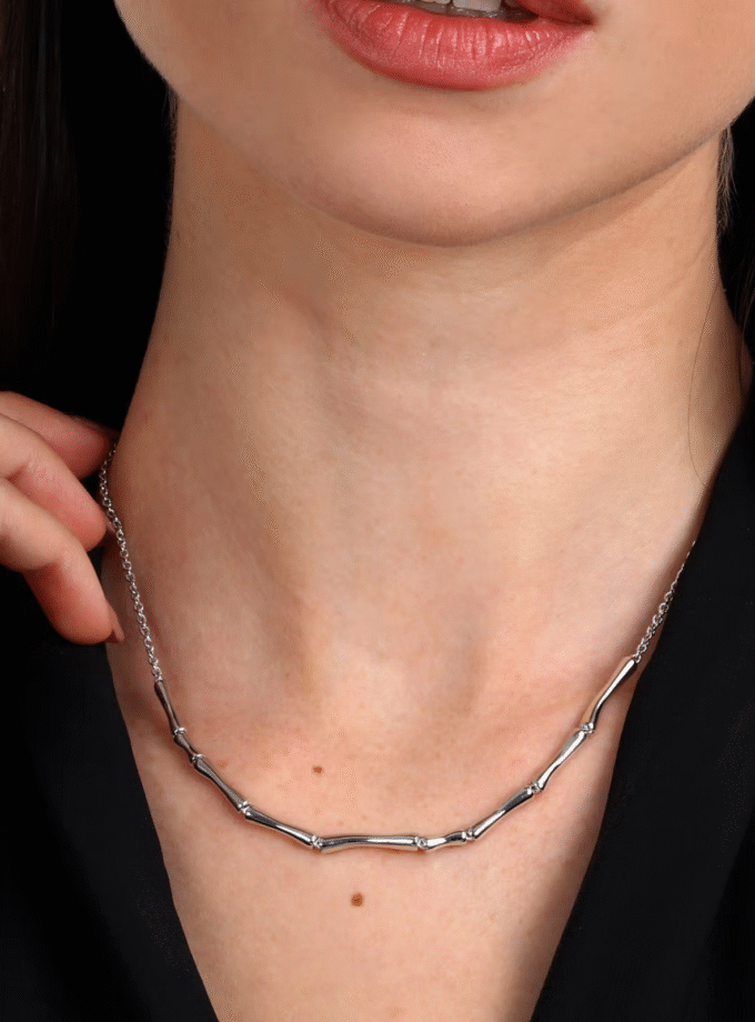 Collier Femme Morellato Essenza SAWA08 en Argent 925‰ avec Extension de 7 cm