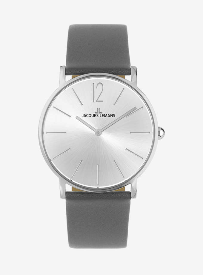 Montre Femme Jacques Lemans Porto 1-2030.1C - Élégance en Acier Inoxydable avec Cadran Argenté