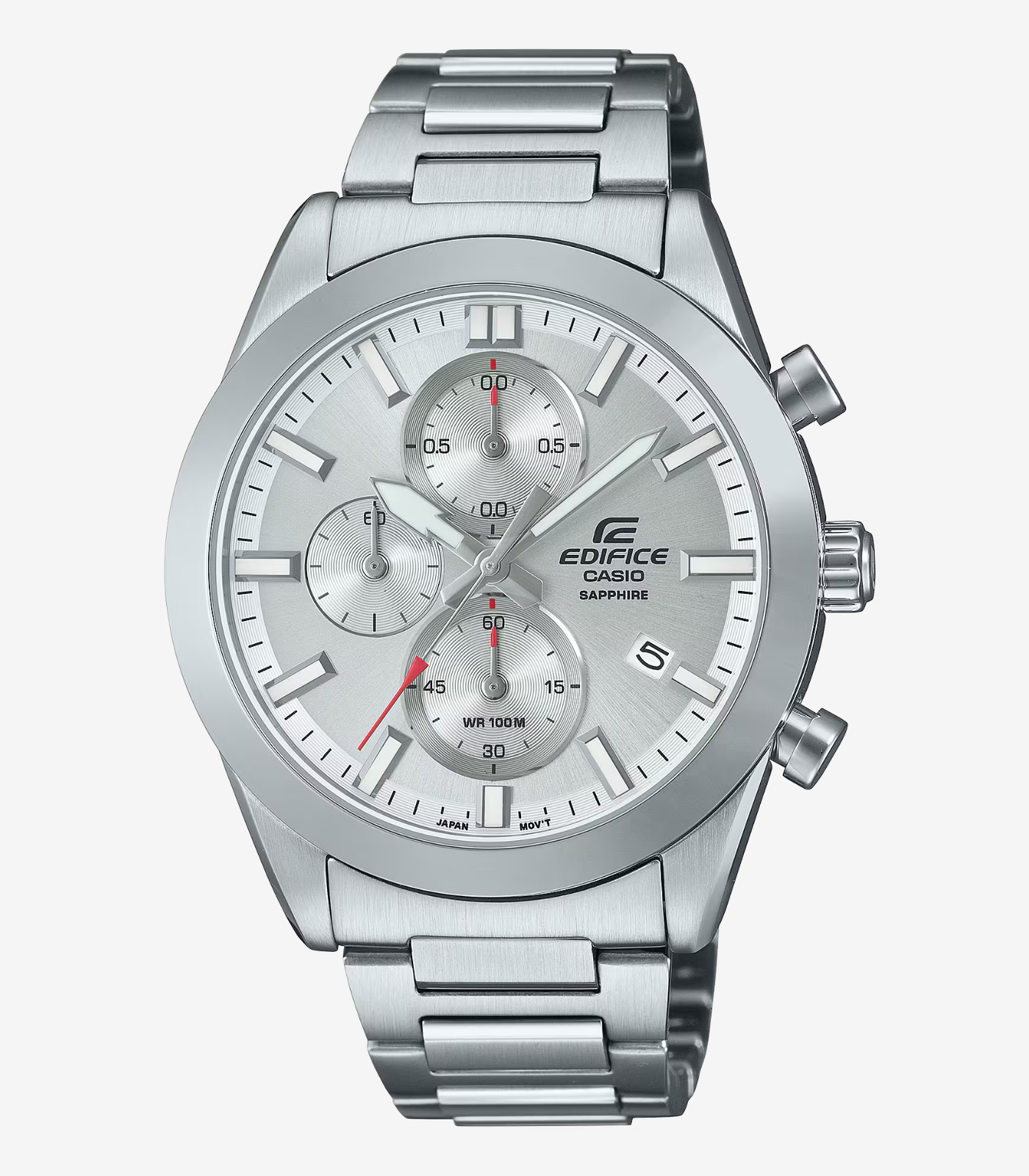 Montre Casio Edifice EFB-710D-7AVUDF - Élégance Sportive avec Chronographe et Résistance à l'Eau de 100 Mètres - Verre Saphir