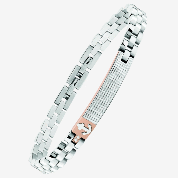 Bracelet Sector SADQ37 en Blanc avec Boucle de Bijoux - Design Moderne et Durable