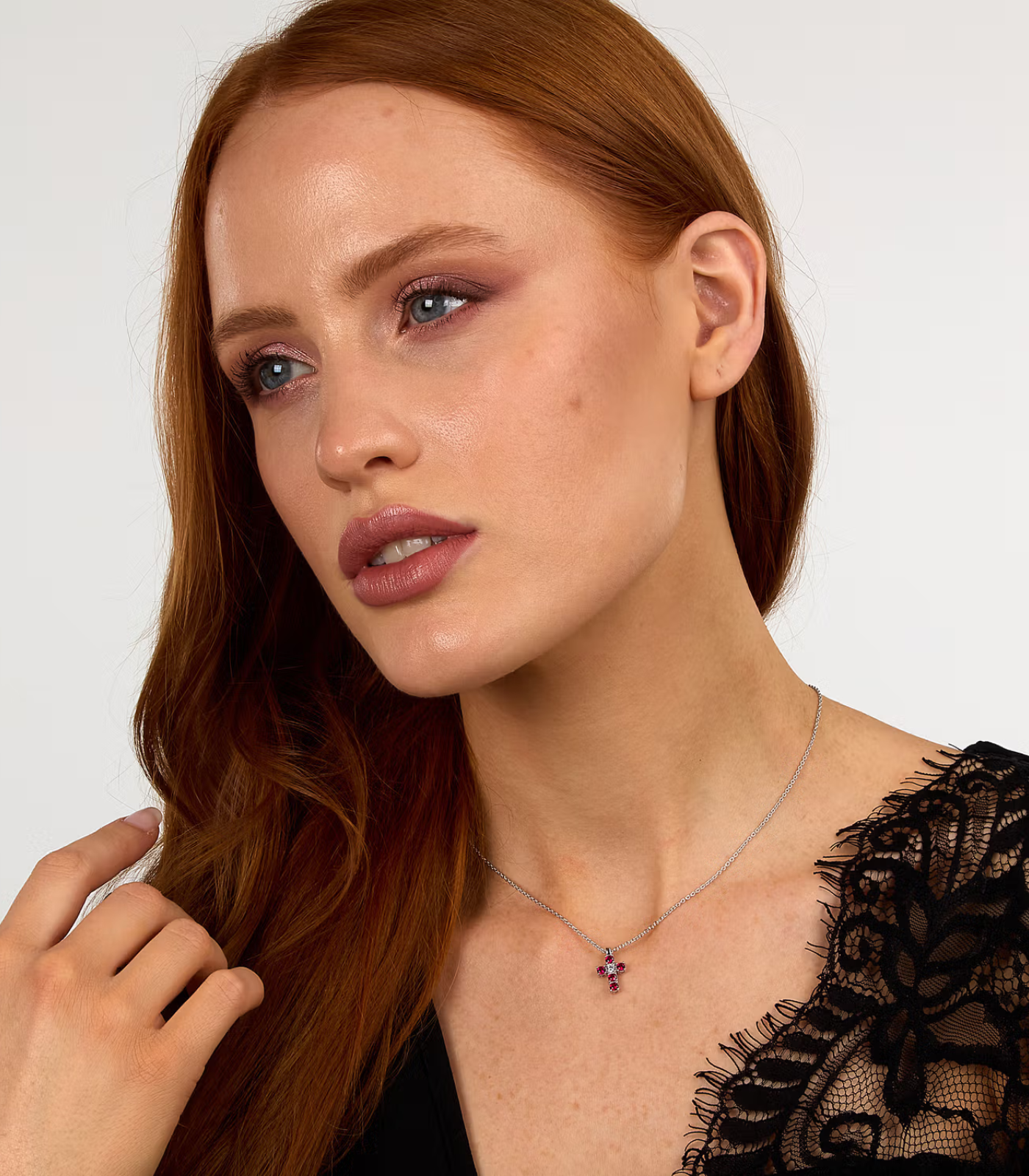 Collier Femme Morellato Tesori SAIW215 en Argent 925‰ avec Zircons Rouges et Blancs – Image 3