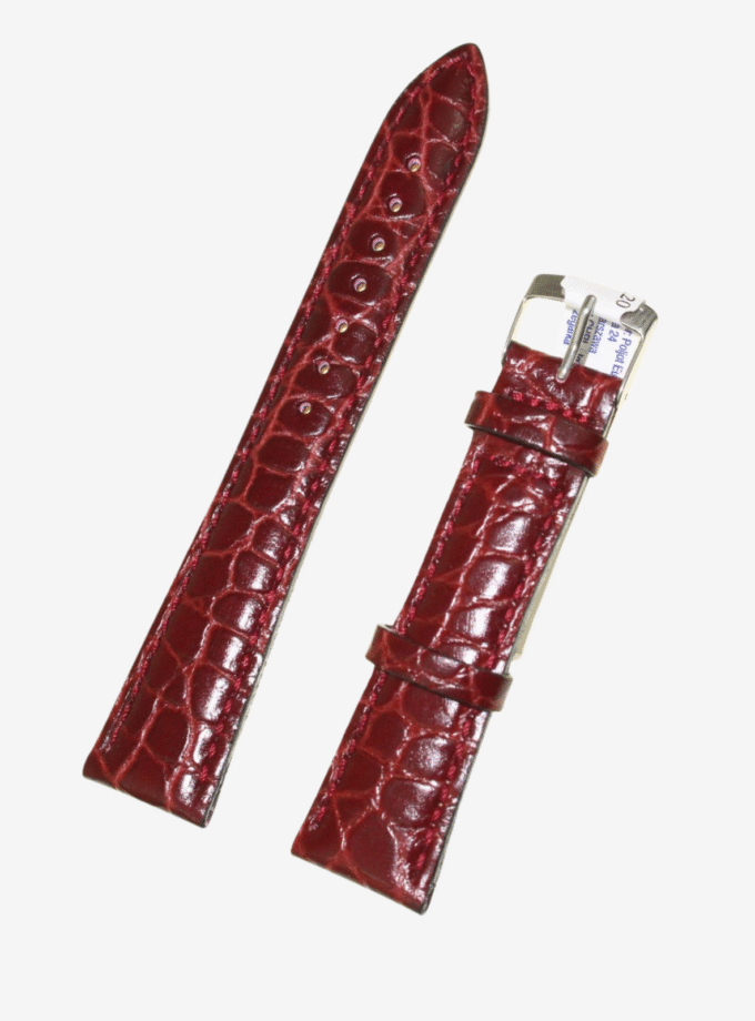 Bracelet de Montre Morellato PERFORMANCE A01U0751376081CR20 - Cuir de Veau avec Grain Crocodile