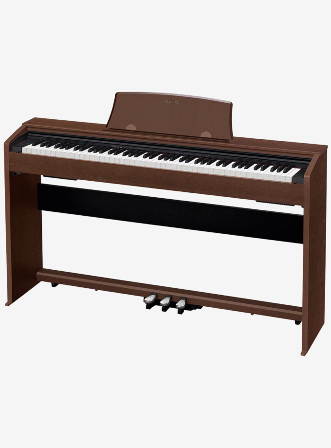 Piano Casio PX-770BN - Son de Piano à Queue, Connexion et Enregistreur USB - Pour la Maison