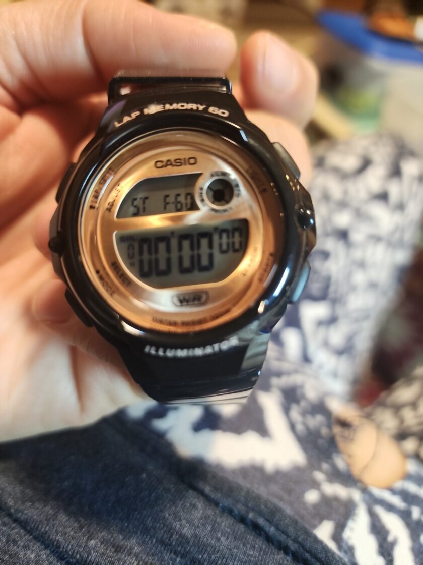 montre classique homme casio lws 1200h 1avdf quartz, Étanche, chronomètre, alarme résine noire