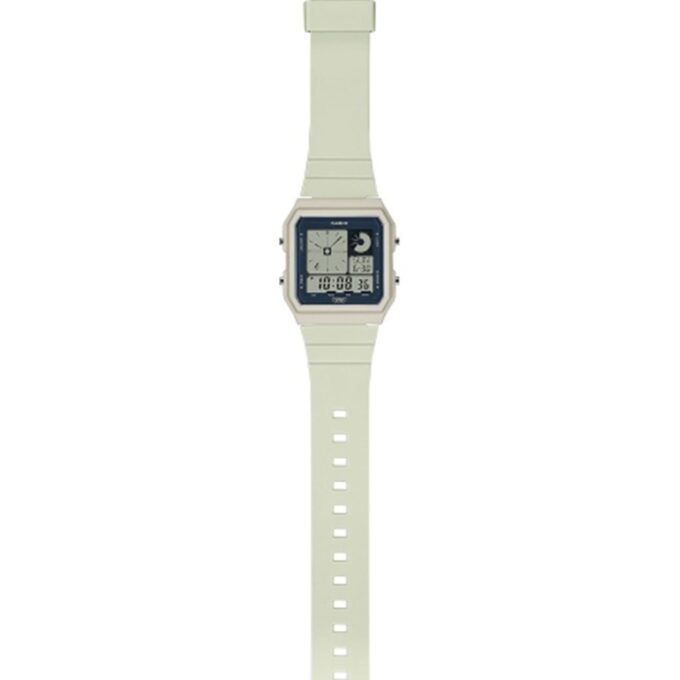 Montre Classique - CASIO - LF-20W-8ADF - Design Élégant, Bracelet Résistant, Mouvement Précis - Blanc