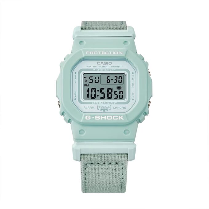 Montre GMD-S5600CT-3DR - Casio G-SHOCK - Homme - Design Classique, Résistante aux Chocs, Étanche, Multifonction - Résine - Vert - Référence GMD-S5600CT-3DR