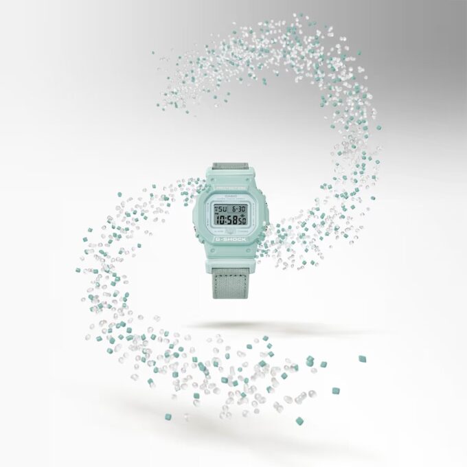 Montre GMD-S5600CT-3DR - Casio G-SHOCK - Homme - Design Classique, Résistante aux Chocs, Étanche, Multifonction - Résine - Vert - Référence GMD-S5600CT-3DR