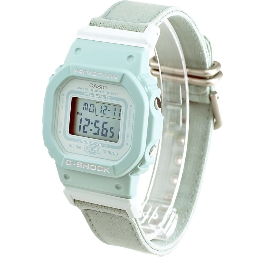 montre gmd s5600ct 3dr casio g shock homme design classique, résistante aux chocs, Étanche, multifonction résine vert référence gmd s5600ct 3dr