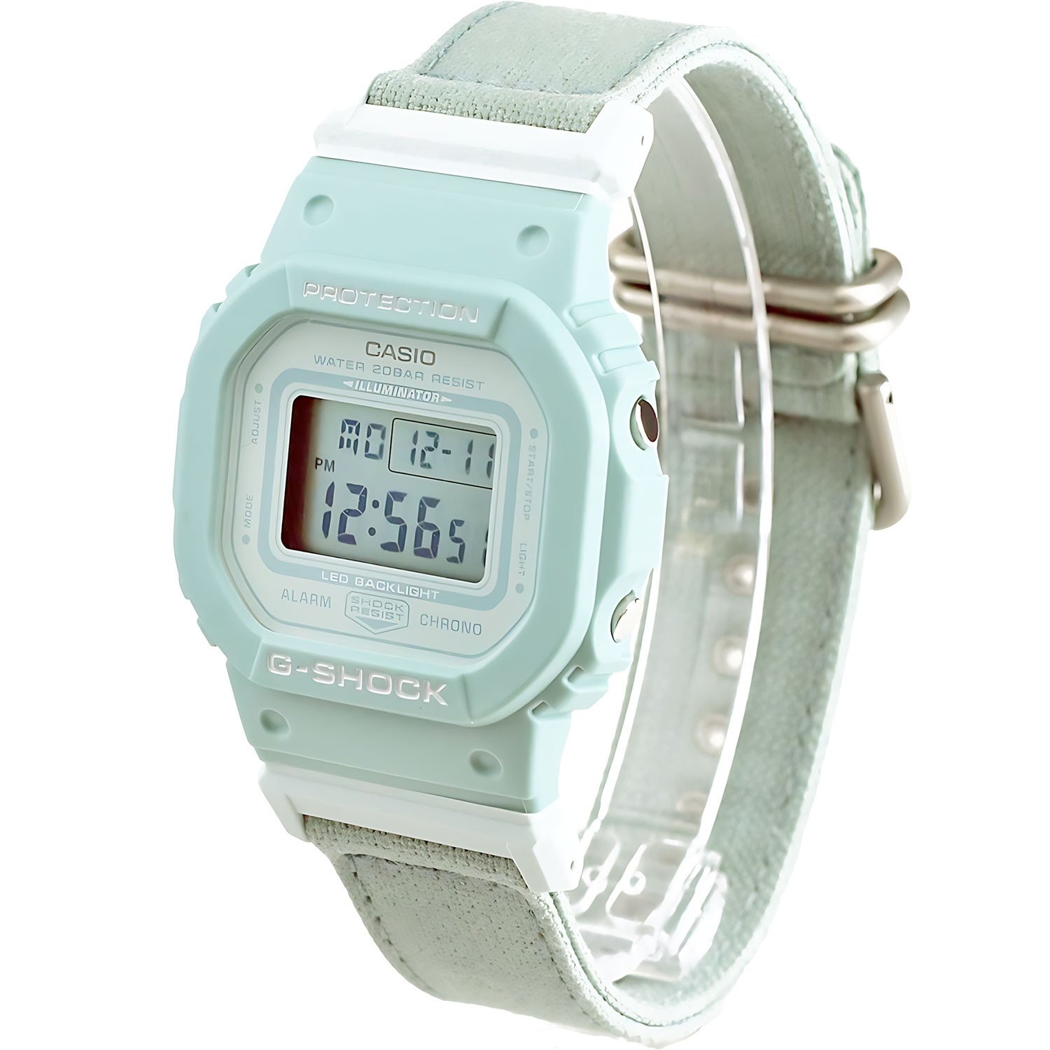 montre gmd s5600ct 3dr casio g shock homme design classique, résistante aux chocs, Étanche, multifonction résine vert référence gmd s5600ct 3dr