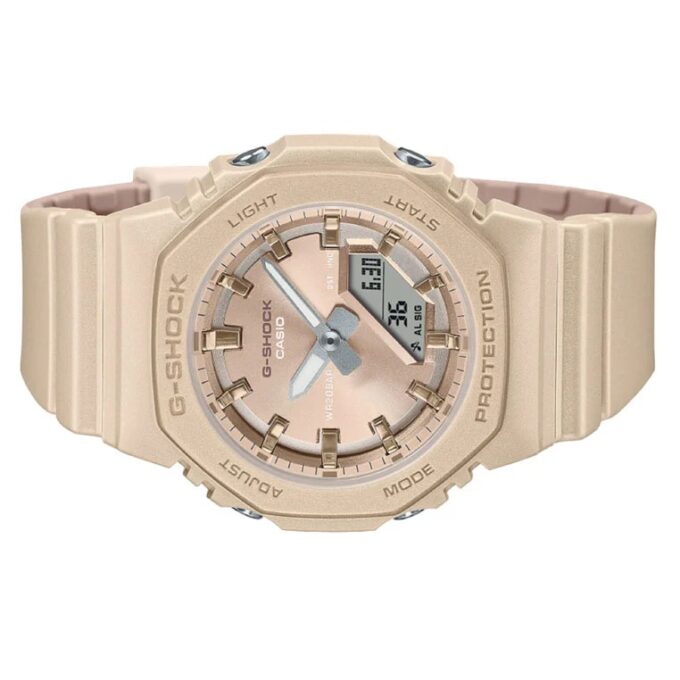 Montre Classique - CASIO G-SHOCK - GMA-P2100ST-9ADR - Unisexe - Résistante, Élégante, Polyvalente, Durable - Acier Inoxydable - Dorée